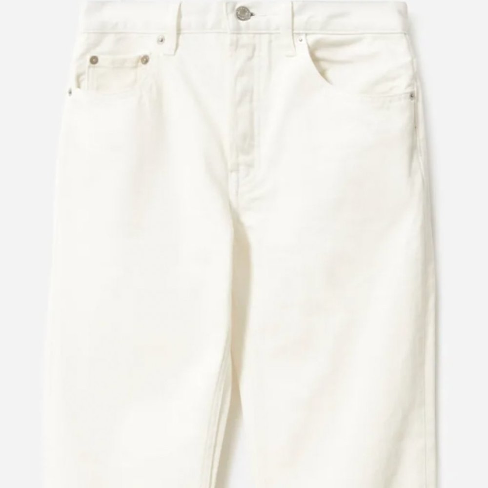 Everlane 90s Cheeky Jean in Bone